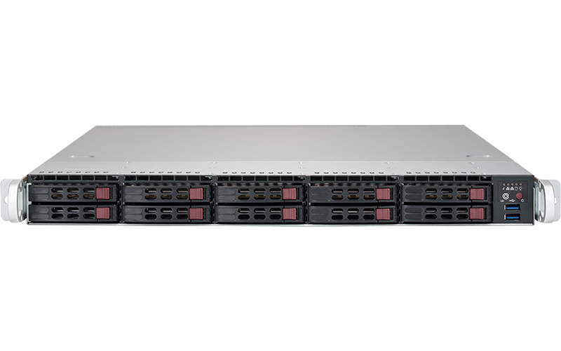 Supermicro 1U form factor chassis