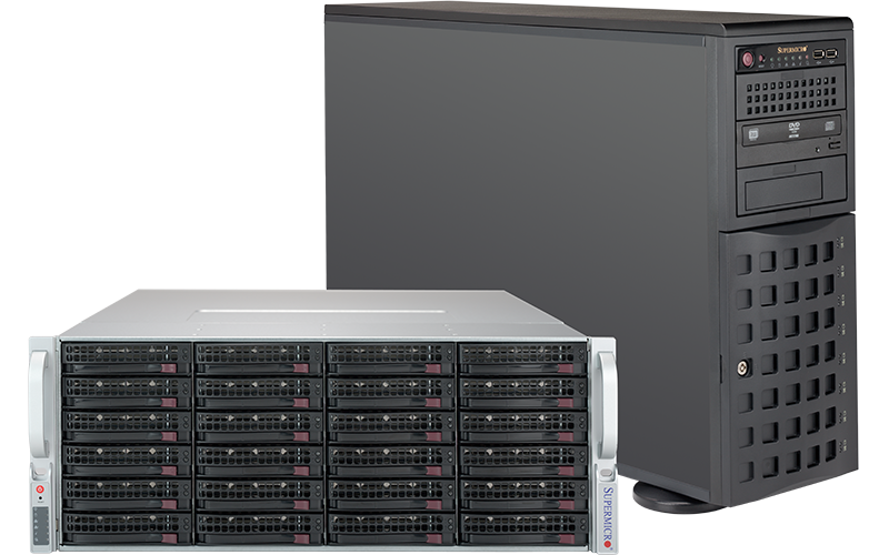 Supermicro Tower/4U case with form factor